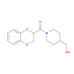 (2,3-Dihydro-benzo[1,4]dioxin-2-yl)-(4-hydroxyMethyl-piperidin-1-yl)-Methanone