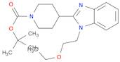 tert-butyl 4-(1-(2-ethoxyethyl)-1H-benzo[d]iMidazol-2-yl)piperidine-1-carboxylate