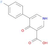 5-(4-fluorophenyl)-4-oxo-1,4-dihydropyridine-3-carboxylic acid