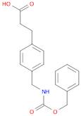 3-(4-((((Benzyloxy)carbonyl)aMino)Methyl)phenyl)propanoic acid