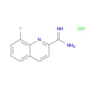 8-Fluoroquinoline-2-carboximidamide hydrochloride