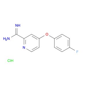 4-(4-Fluorophenoxy)picolinimidamide hydrochloride