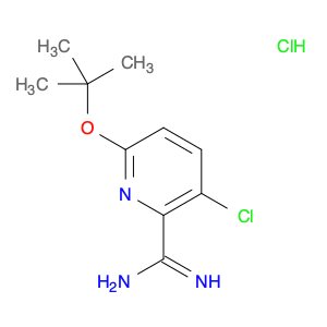 6-(tert-Butoxy)-3-chloropicolinimidamide hydrochloride