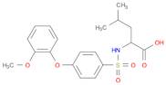 N-[4-(2-Methoxyphenoxy)phenylsulfonyl]-DL-leucine