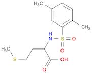 2-(2,5-Dimethylbenzenesulfonamido)-4-(methylsulfanyl)butanoic acid