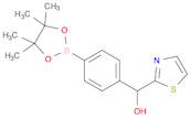 4-[Hydroxy(2-thiazolyl)methyl)]benzeneboronic acid pinacol ester