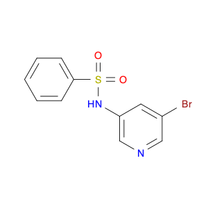 N-(5-bromopyridin-3-yl)benzenesulfonamide