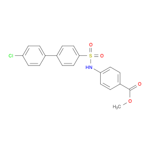 methyl 4-((4'-chloro-[1,1'-biphenyl])-4-sulfonamido)benzoate