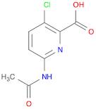 6-Acetamido-3-chloropicolinic acid