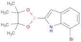 7-BROMO-1H-INDOLE-2-BORONIC ACID PINACOL ESTER