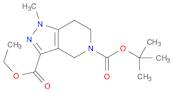 5-tert-butyl 3-ethyl 1-methyl-1,4,6,7-tetrahydro-5H-pyrazolo[4,3-c]pyridine-3,5-dicarboxylate