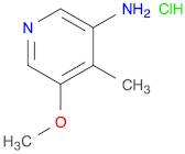 5-Methoxy-4-methylpyridin-3-amine hydrochloride