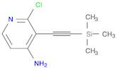 2-Chloro-3-((trimethylsilyl)ethynyl)pyridin-4-amine