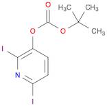 tert-Butyl (2,6-diiodopyridin-3-yl) carbonate