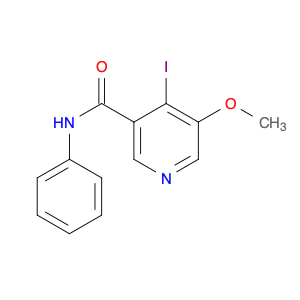 4-IODO-5-METHOXY-N-PHENYLNICOTINAMIDE