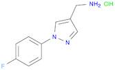 1-(4-Fluorophenyl)-1H-pyrazol-4-ylmethylaminehydrochloride