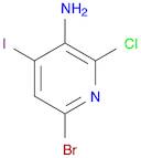 6-Bromo-2-chloro-4-iodopyridin-3-amine