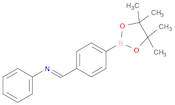 (E)-N-(4-(4,4,5,5-Tetramethyl-1,3,2-dioxaborolan-2-yl)benzylidene)aniline