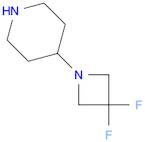 4-(3,3-difluoroazetidin-1-yl)piperidine hydrochloride