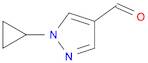 1-cyclopropyl-1H-pyrazole-4-carbaldehyde