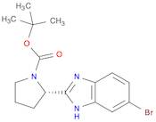 (S)-tert-Butyl 2-(6-bromo-1H-benzo[d]imidazol-2-yl)pyrrolidine-1-carboxylate