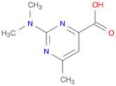 2-(Dimethylamino)-6-methylpyrimidine-4-carboxylic acid