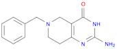 2-AMINO-5,6,7,8-TETRAHYDRO-6-(PHENYLMETHYL)PYRIDO[4,3-D]PYRIMIDIN-4(3H)-ONE