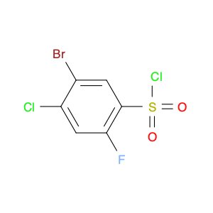 5-Bromo-4-chloro-2-fluoro-benzenesulfonyl chloride