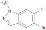 5-bromo-6-fluoro-1-methyl-1H-indazole