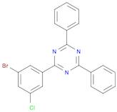 2-(3-Bromo-5-chlorophenyl)-4,6-diphenyl-1,3,5-triazine