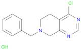 7-Benzyl-4-chloro-5,6,7,8-tetrahydropyrido[3,4-d]pyrimidinehydrochloride