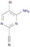 4-Amino-5-bromopyrimidine-2-carbonitrile