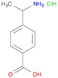 4-(1-AMINO-ETHYL)-BENZOIC ACID HYDROCHLORIDE