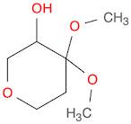 4,4-dimethoxytetrahydro-2H-pyran-3-ol