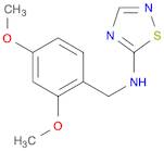 N-[(2,4-DIMETHOXYPHENYL)METHYL]-1,2,4-THIADIAZOL-5-AMINE