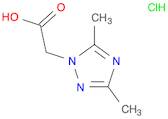 2-(3,5-Dimethyl-1H-1,2,4-triazol-1-yl)acetic acid hydrochloride