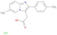 (6-Methyl-2-p-tolyl-imidazo[1,2-a]pyridin-3-yl)-acetic acid hydrochloride