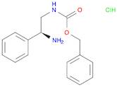 N-[(2S)-2-AMINO-2-PHENYLETHYL]-CARBAMIC ACID PHENYLMETHYL ESTER HYDROCHLORIDE