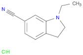 1-Ethyl-2,3-dihydro-1H-indole-6-carbonitrile hydrochloride