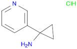 1-(pyridin-3-yl)cyclopropanaMine (Hydrochloride)