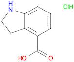 2,3-Dihydro-1H-indole-4-carboxylic acid hydrochloride