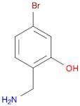 2-(aminomethyl)-5-bromophenol