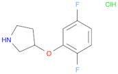 3-(2,5-DIFLUOROPHENOXY)PYRROLIDINE HYDROCHLORIDE