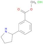 Methyl 3-(Pyrrolidin-2-Yl)Benzoate Hydrochloride