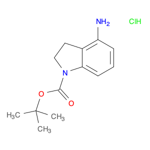 4-Amino-2,3-dihydro-indole-1-carboxylic acid tert-butyl ester hydrochloride