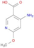 4-AMino-6-Methoxy-nicotinic acid