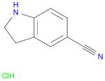 5-Cyano-2,3-dihydro-1H-indole hydrochloride