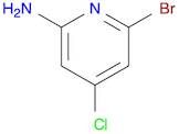 6-Bro-4-chloropyridine-2-aMine