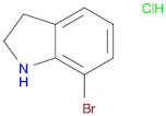 7-Bromo-2,3-dihydro-1H-indole hydrochloride