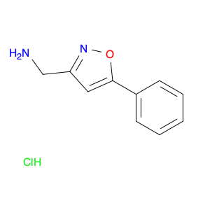 C-(5-Phenyl-isoxazol-3-yl)-methylamine HYDROCHLORIDE